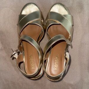Kensie Gold Women's Sandals